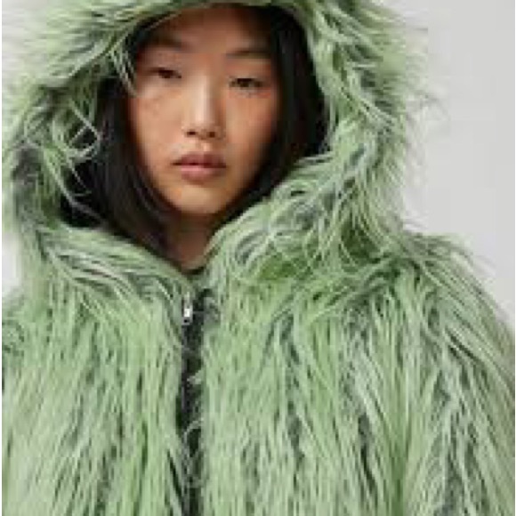 Basic Pleasure Mode x Subculture tundra monster rave jacket in slime green - Picture 6 of 8